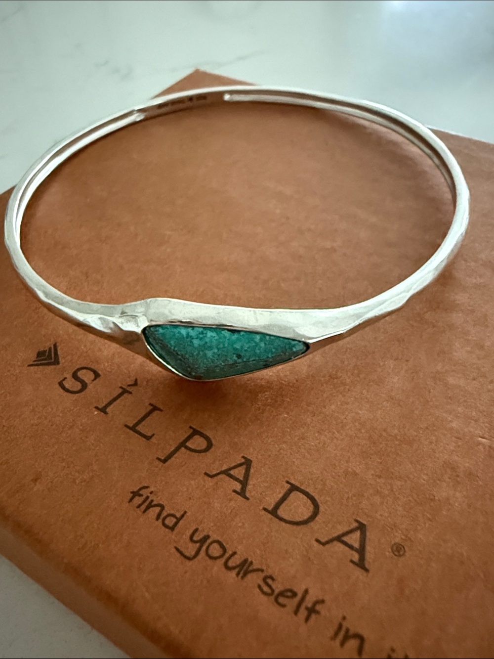 Silpada Sterling Silver “Encore” Bangle Bracelet B3012